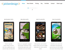 Tablet Screenshot of jabberdesign.com